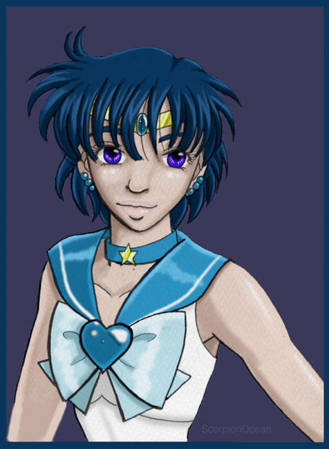 Sailor Mercury by ScorpionOcean on DeviantArt