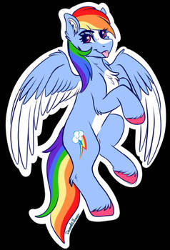 4/505 Ponies - Rainbow Dash! 