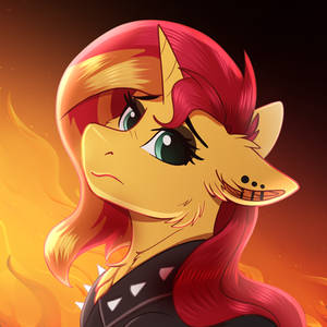 Sunset Shimmer {Kofi Reward}