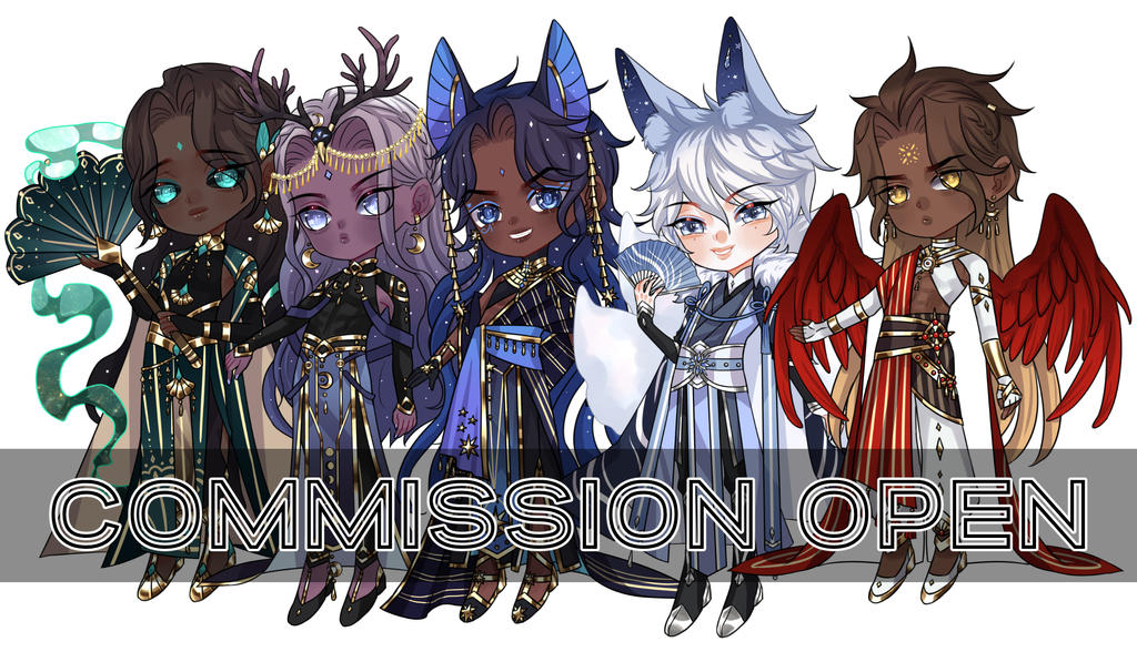 Chibi commission by Malikui on DeviantArt