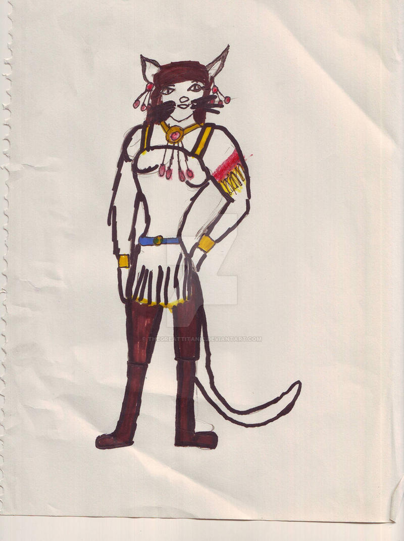 Catamount Human Form me as a cat human by thegreattitanic on DeviantArt