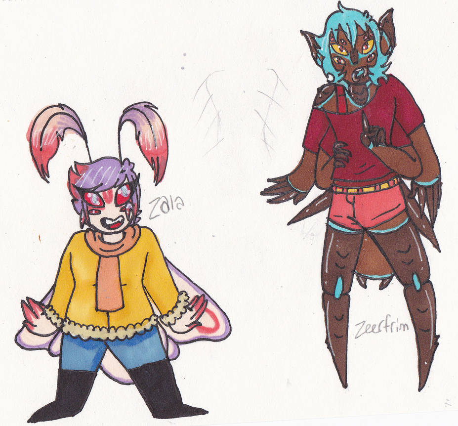 Bug Oc Races new bug ocs by MismatchTwistedAngel on DeviantArt