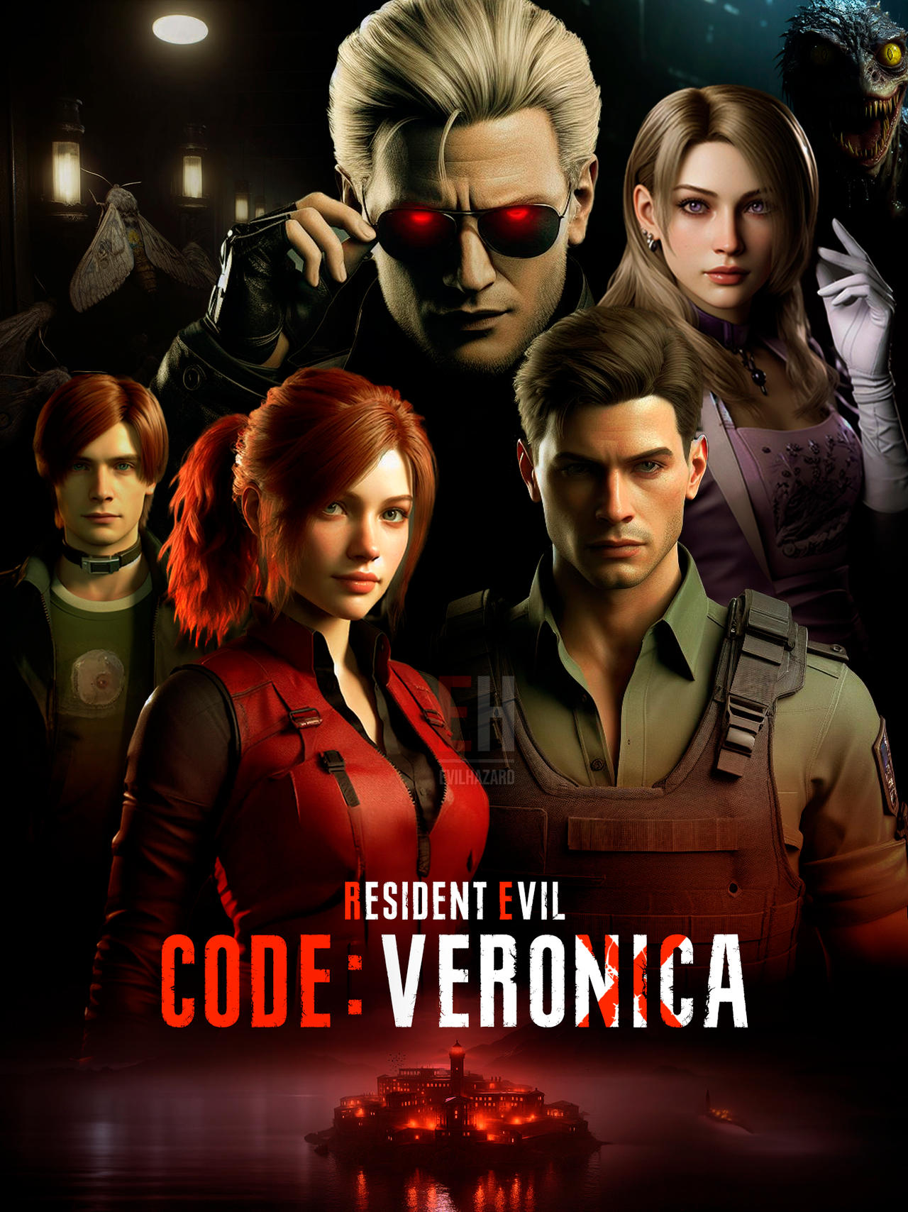 Resident Evil: Code Veronica (Remake) (AI Concept) by bonnieta123