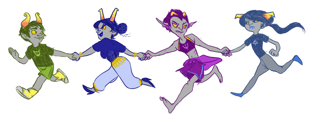 Flutteroll Deviantart fantroll lineup by kathetja on DeviantArt