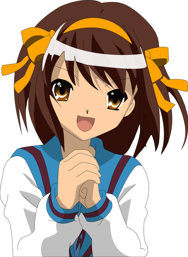 Harhi The Vector of Haruhi Suzumiya by foolsjest on DeviantArt