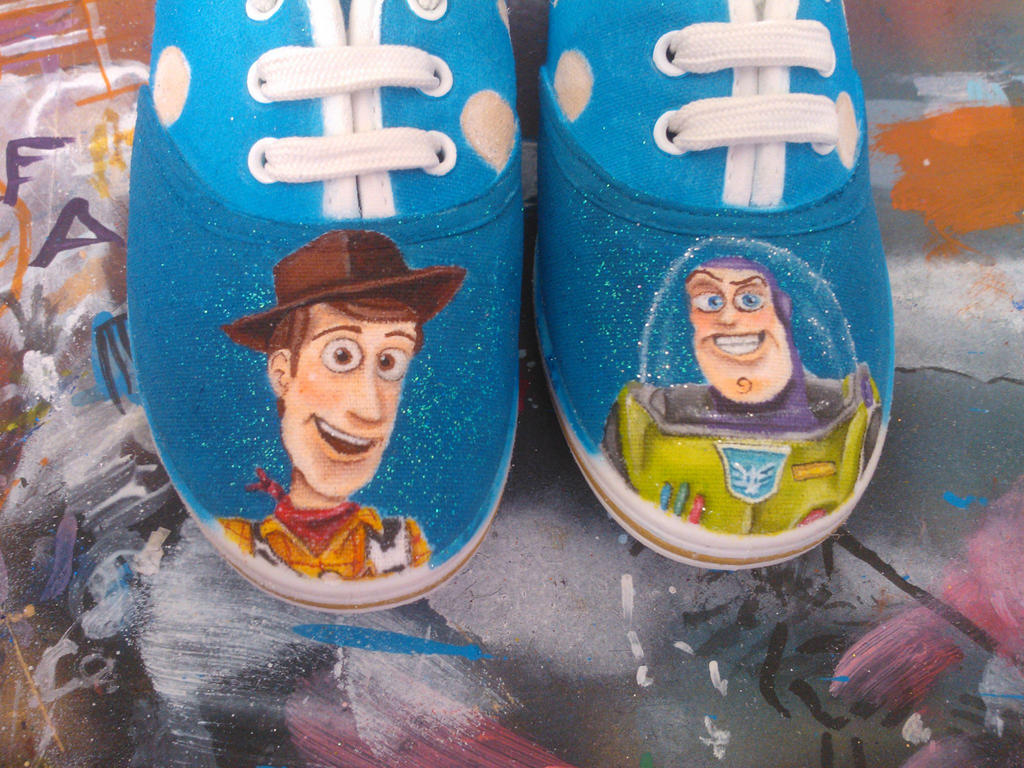 Toy Story Shoes by EJLeigh on DeviantArt