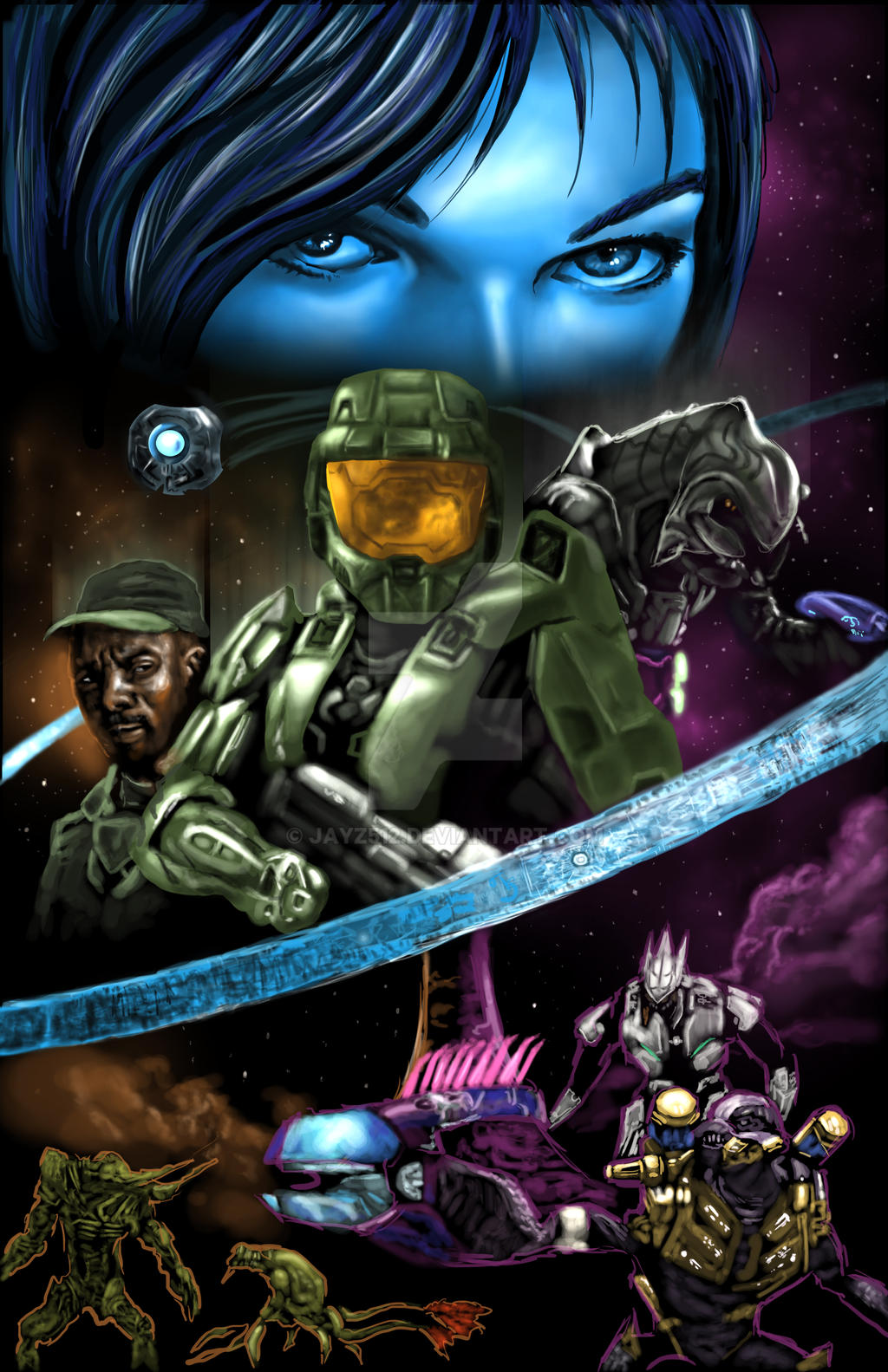Halo tribute by Jayz512 on DeviantArt
