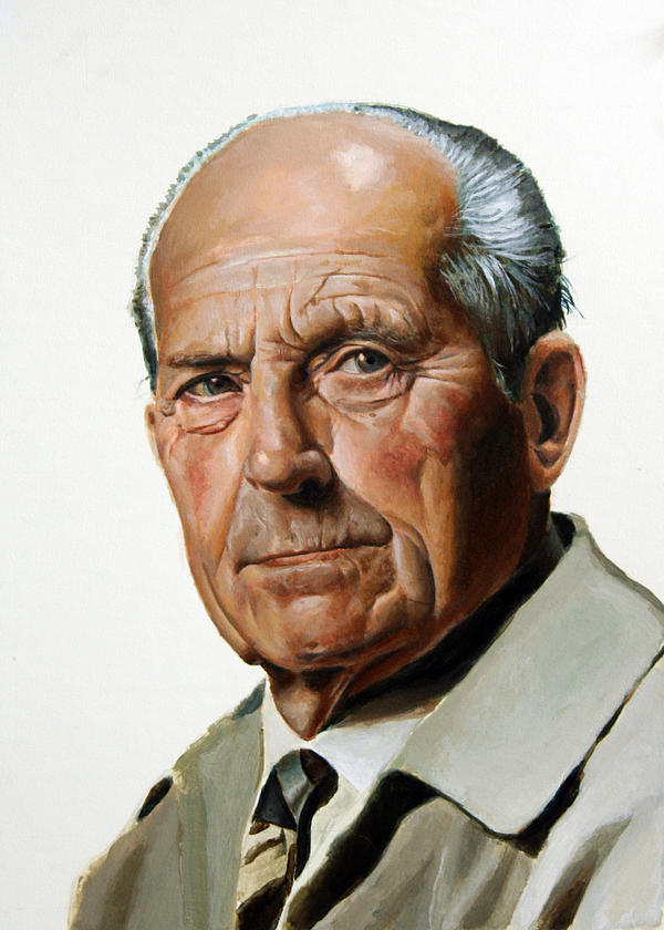 Old Man Painting Study By Jayz512 On Deviantart