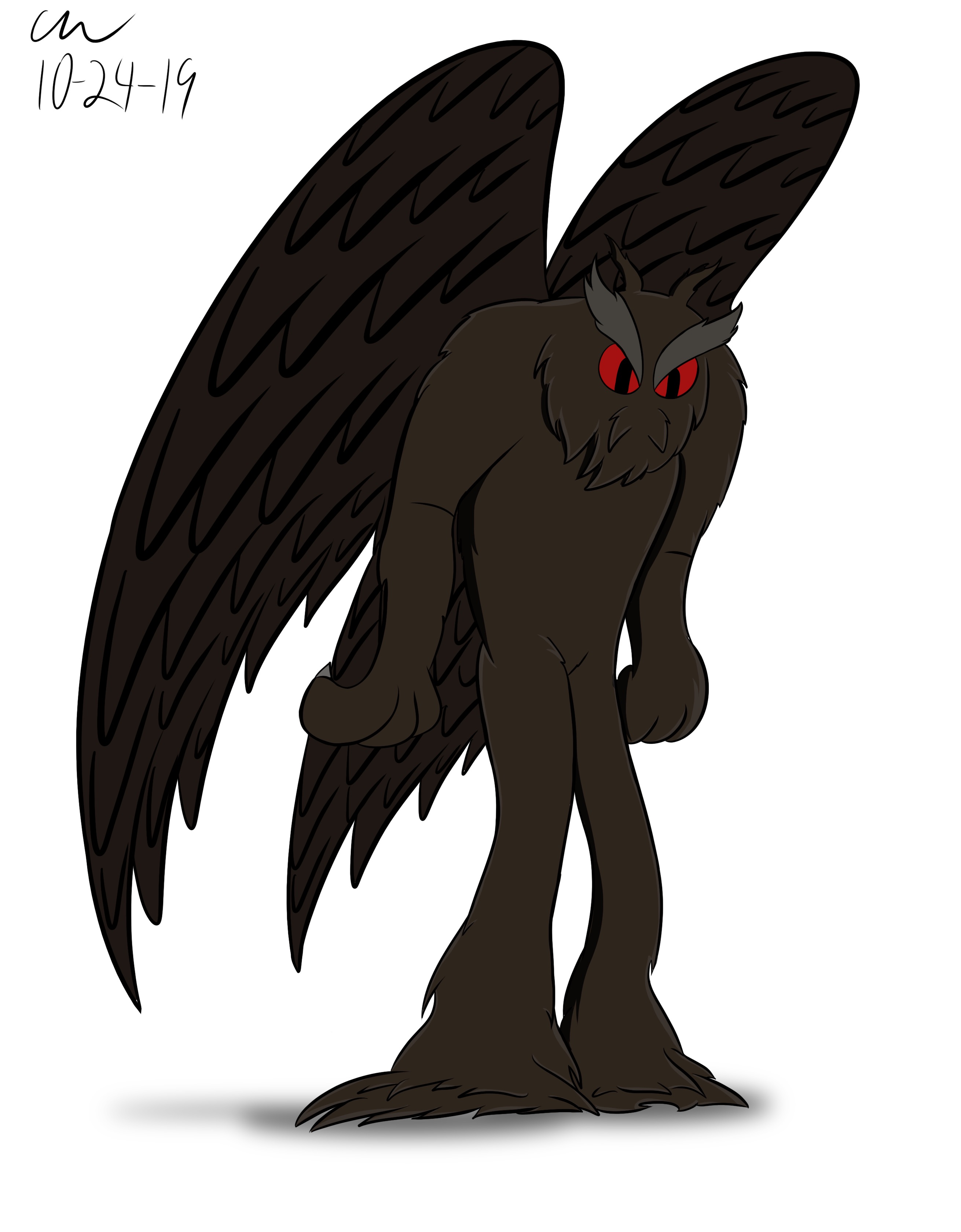 Mothman Cursor Mothman by CHCHcartoons on DeviantArt