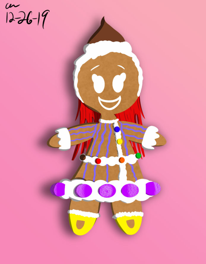 Gingerbread Woman by CHCHcartoons on DeviantArt