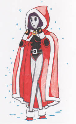 Christmas Raven