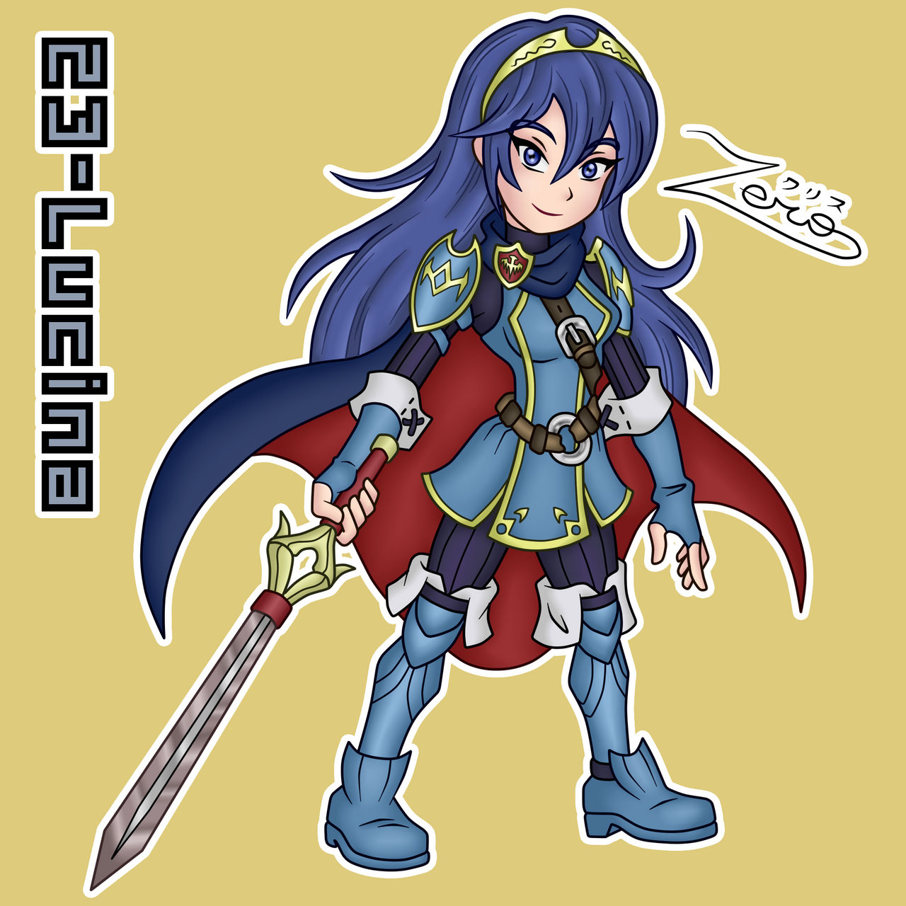 Lucina Rochell Lucina by Zero-Kurisu on DeviantArt
