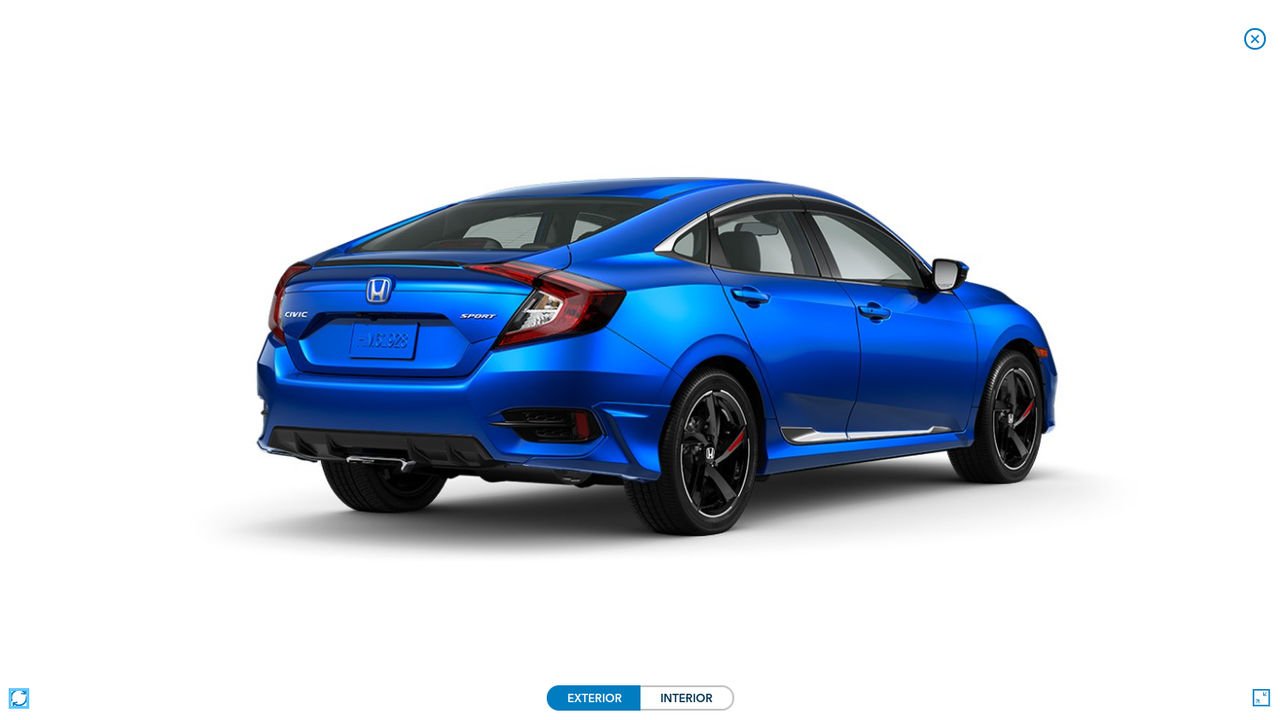 Ah Civic Rear Honda Civic Sport rear end view by john8209 on DeviantArt