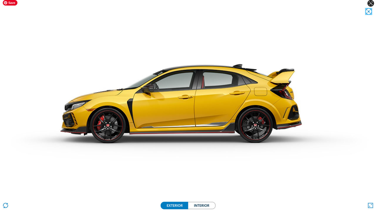 2021 CIVIC TYPE R LIMITED EDITION side view by john8209 on DeviantArt