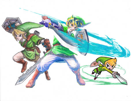 The Legend Of Zelda - Links (Scan)