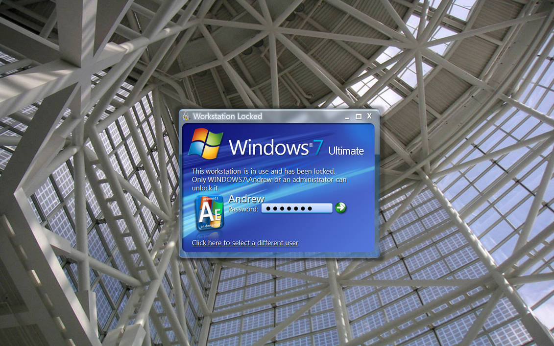 Windows 7 Workstation Locked by aesmon11 on DeviantArt