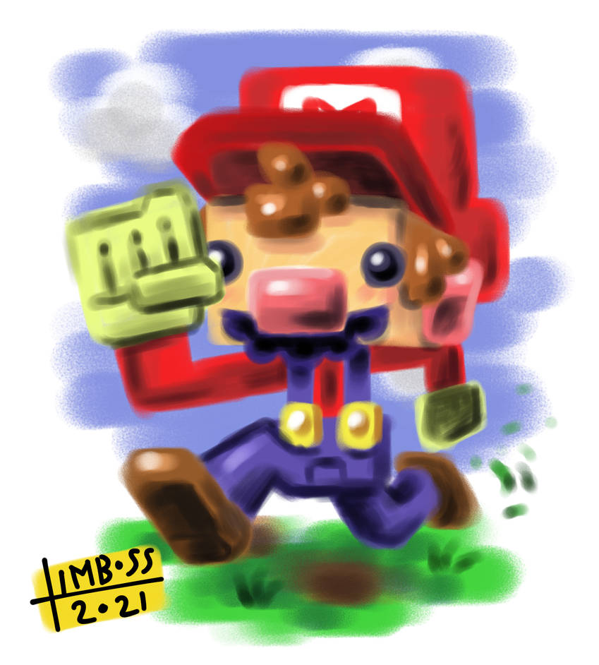 Mario Infinity Cube Mario Cube by earthwar-jim on DeviantArt