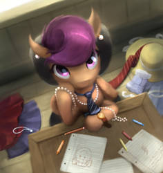 A Mock Job Interview with Scootaloo by Bakuel