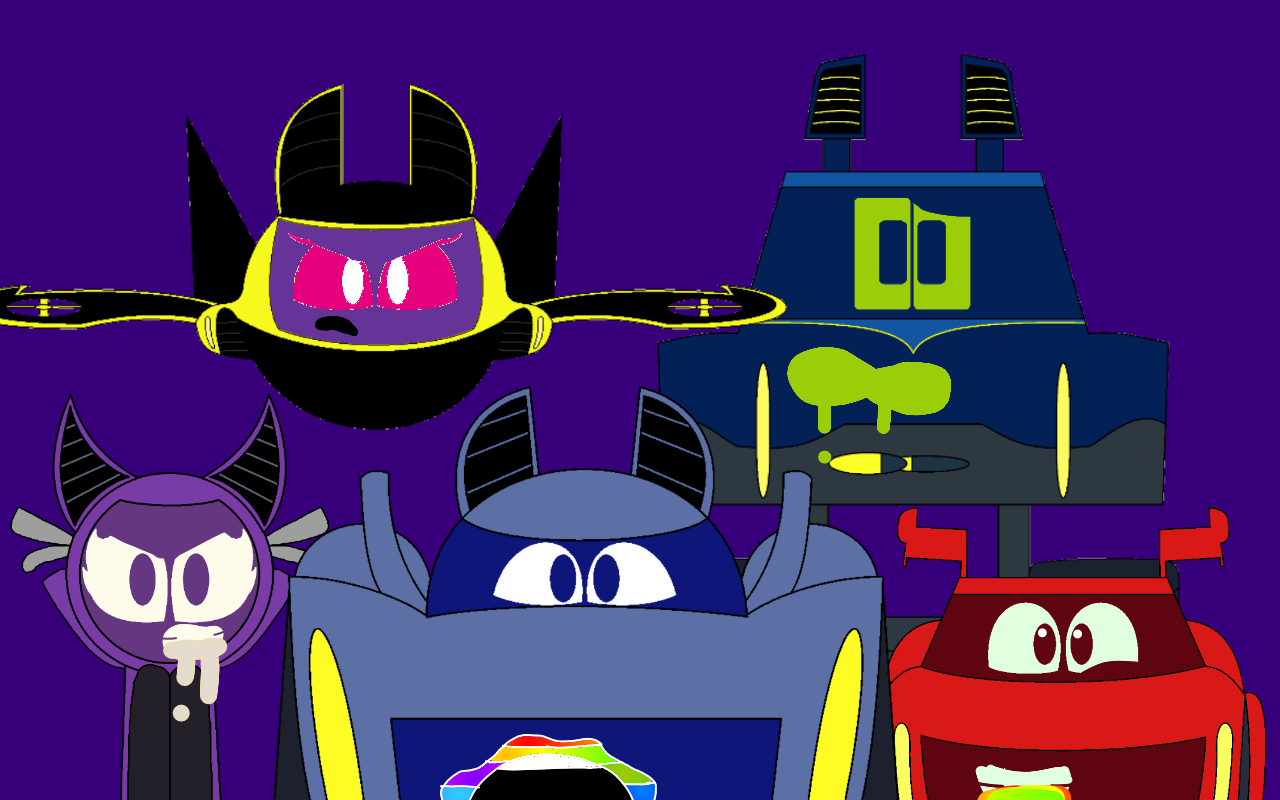 Evil Computer Batwheels Zombie Batwheels! by JTLHunter on DeviantArt