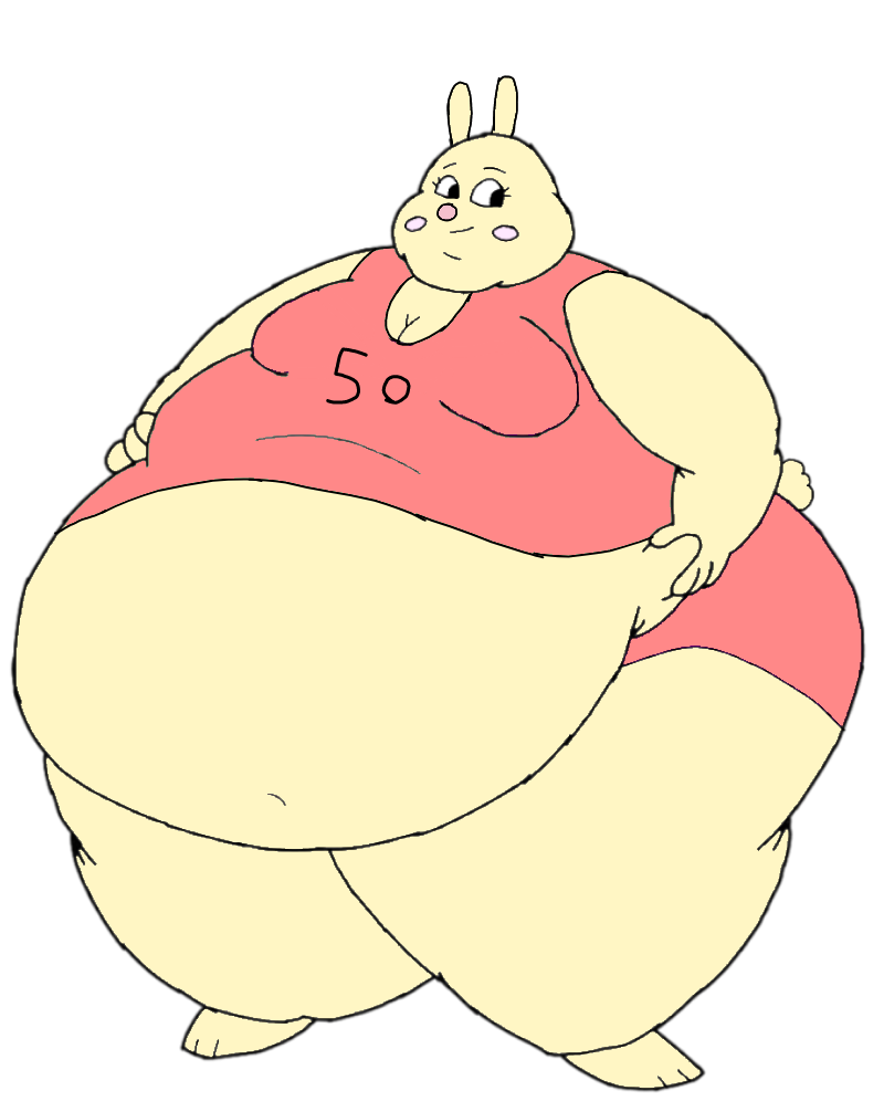 Fat Disney Rabbit Fat Mummy Rabbit (Sports) by JTLHunter on DeviantArt