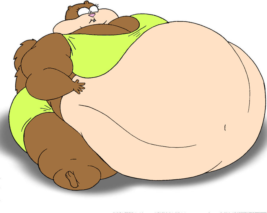 Fat Cheeks Character Fat Sandy Cheeks (Lightgreen Bikini) WG 4 by JTLHunter on DeviantArt