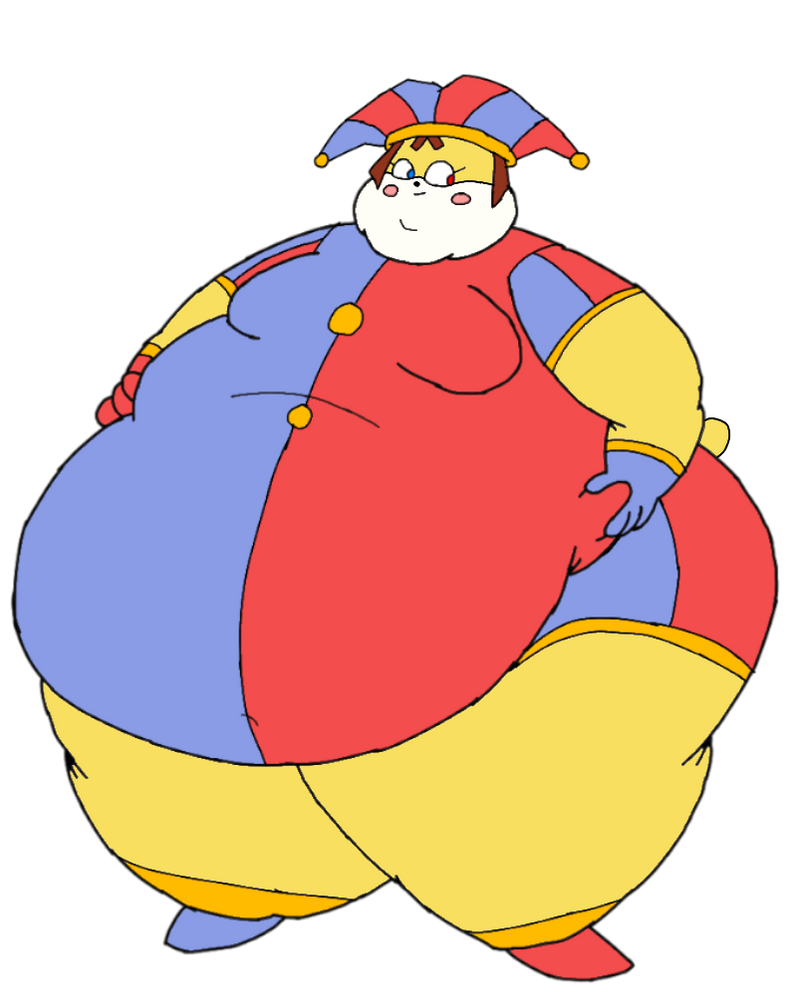 Pomy Fat Fat Pomni (Marcialgatito Style) by JTLHunter on DeviantArt