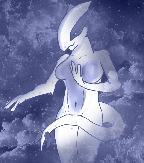 Pokemon- Lugia Lady by ktchelle -- Fur Affinity [dot] net