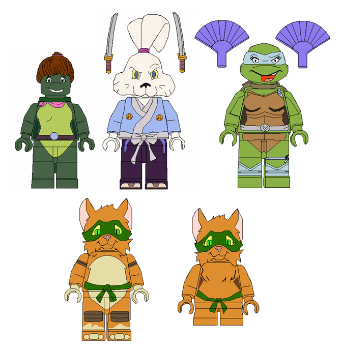 LEGO TMNT Co-Stars