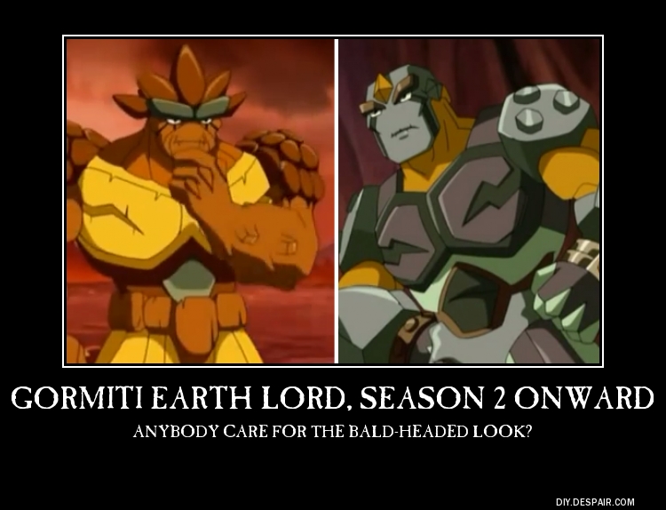 Changes in Earth Gormiti Lord