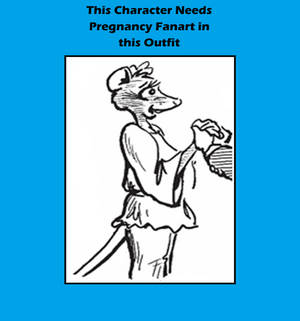 Pregnancy Outfit FanArt - Daniella (Wedding)