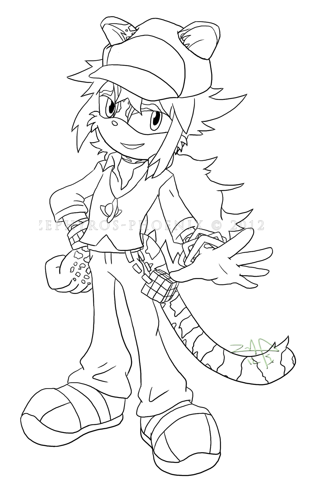 Pc Mobian N By Zephyros Phoenix On Deviantart