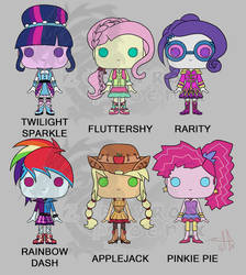 MyLittlePony Pop Vinyl Friendship Through the Ages