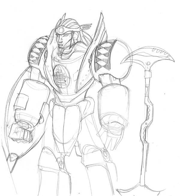 Mech Sketch by mase0ne on DeviantArt