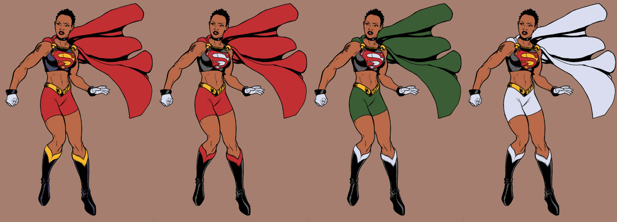 Black Superwoman Colortest By Mase0ne On Deviantart Black Superwoman Colortest By Mase0ne On Deviantart