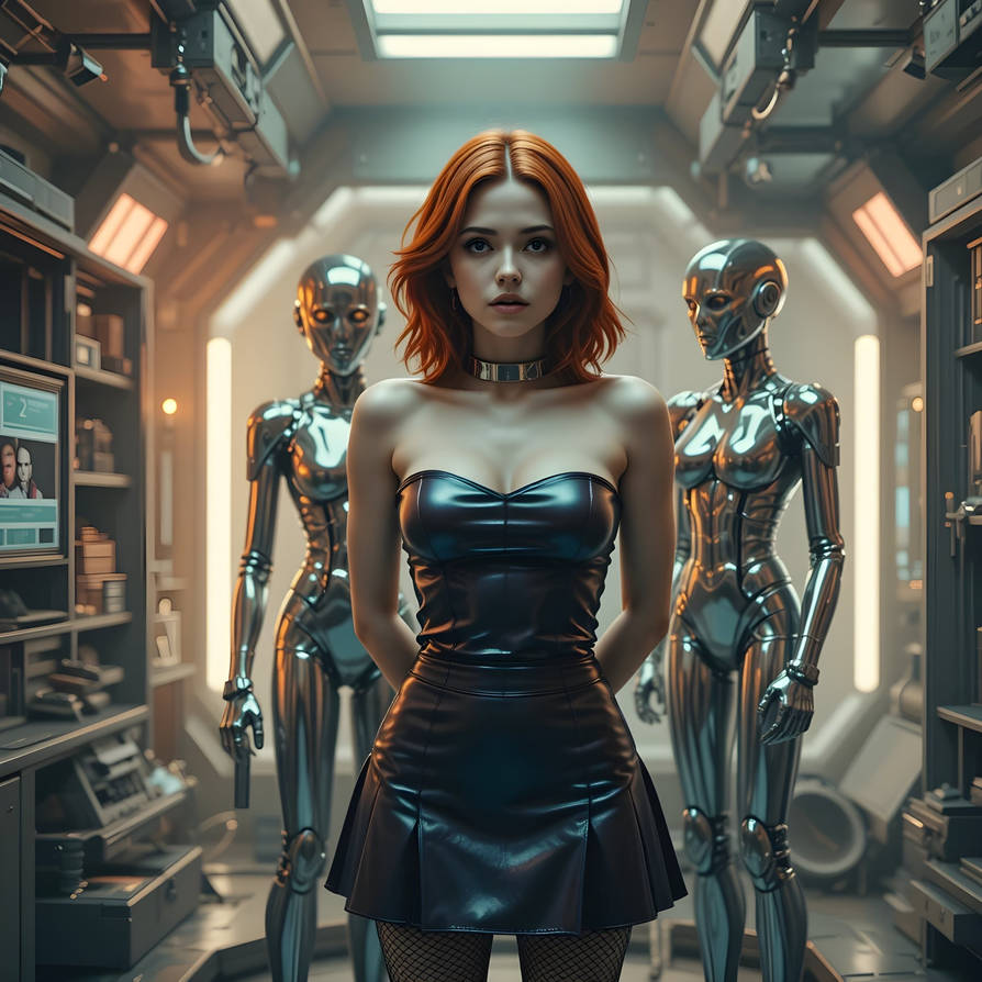 Sabine Robotization Deviantart Cuffed and ready for robotization by steel992 on DeviantArt