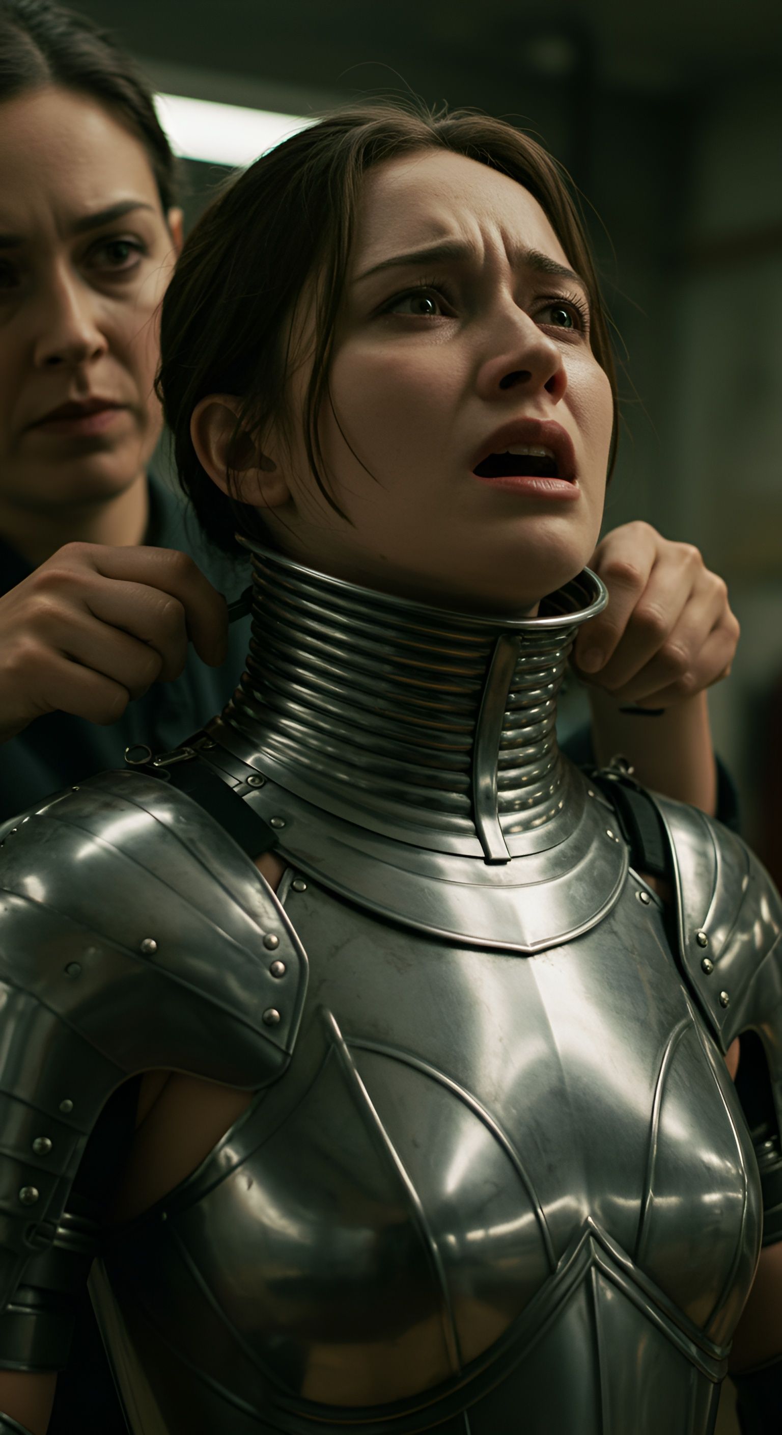 The armor gets locked by steel992 on DeviantArt