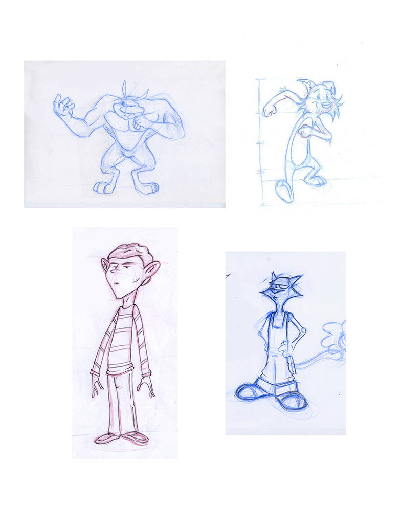 Ruff Character Designs 01 by mplonski on DeviantArt