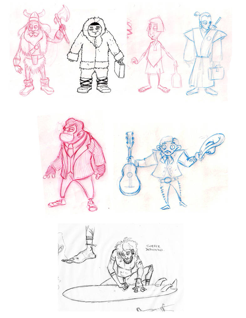 Ruff Character Designs 03 by mplonski on DeviantArt