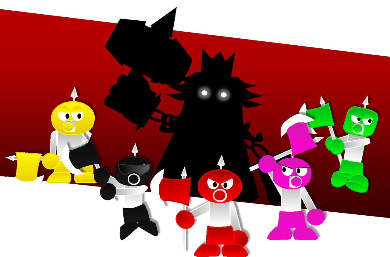 The axem rangers - Super mario RPG fanart by JohnmakerX on DeviantArt