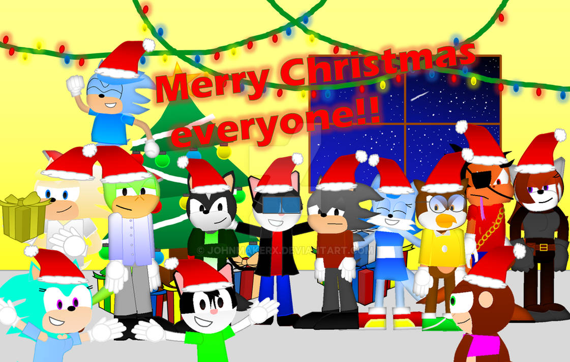 Merry christmas Merry Christmas everyone!! by JohnmakerX on DeviantArt
