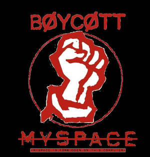 boycott myspace