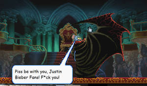 To Justin Bieber Fans, Cat Dracula gave you a Bird