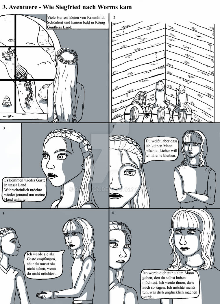 Nibelungenlied 3. Aventuere Part I by Bela1334 on DeviantArt Nibelungenlied 3. Aventuere Part I by Bela1334 on DeviantArt