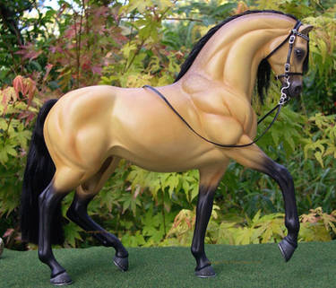 Repainted Mattel Barbie Toy horse