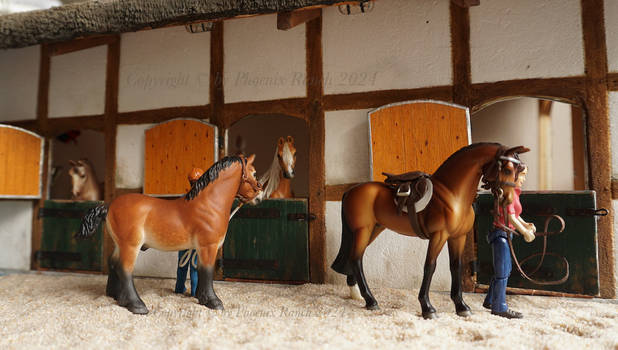 Life at our stable / Breyer Stablemate 1/32