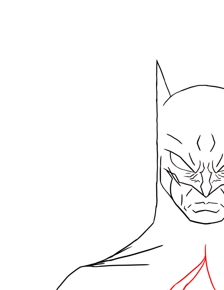 Batman Grid Line batman lines by Kid-Crow on DeviantArt