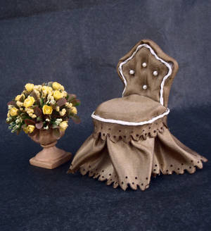 Vanity Chair - Doll house mini