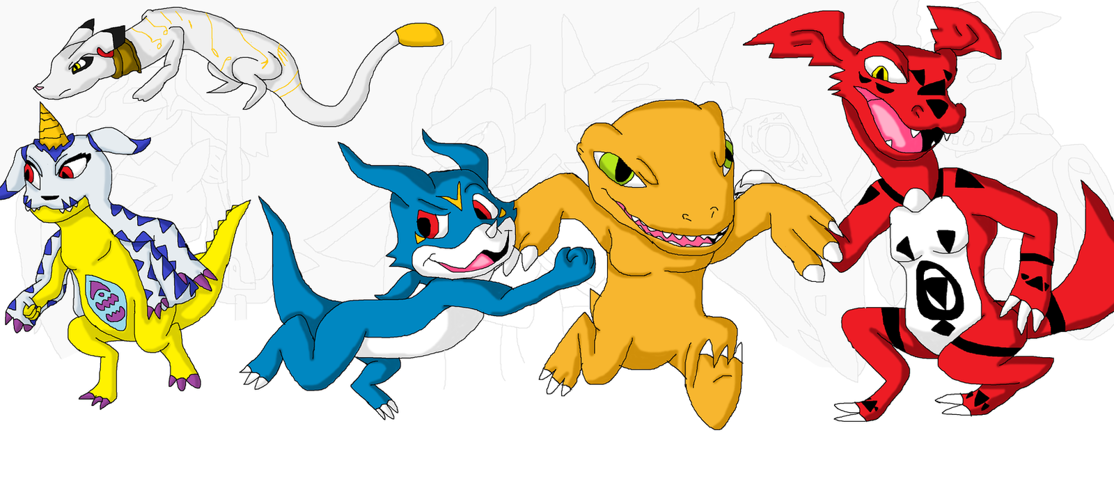 Digimon ready for Battle
