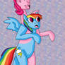 Pinkie to absorb Rainbow Dash