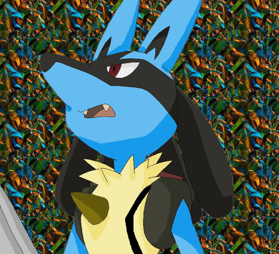 Lucario on an adventure